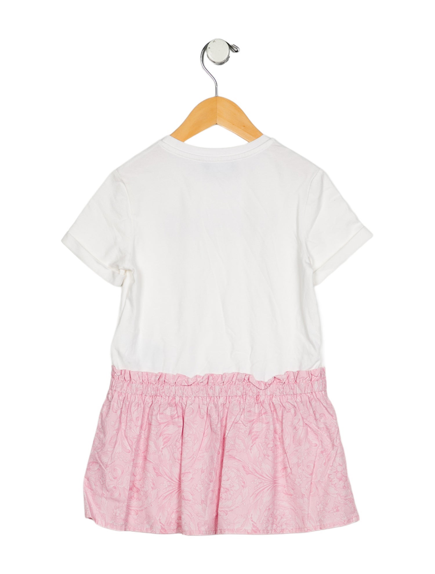 Versace Toddler Girls' Short Sleeve Cotton Dress