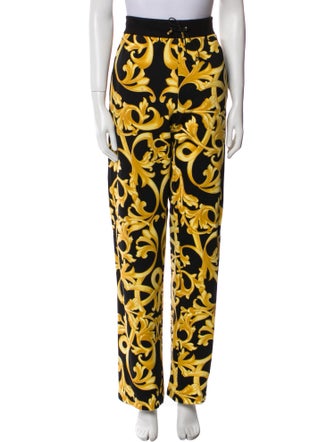 Versace Silk Printed Sweatpants