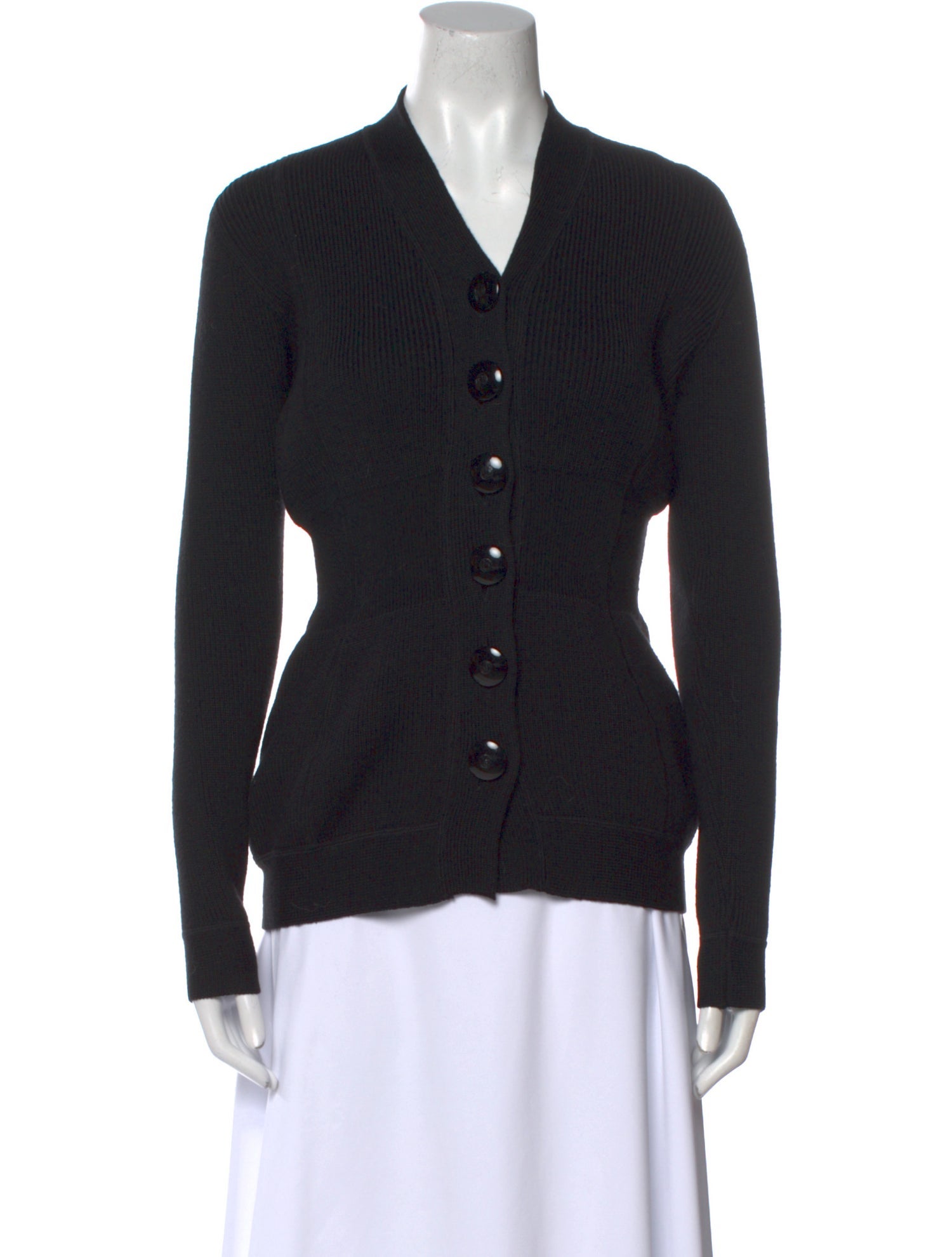 Versace Wool V-Neck Sweater