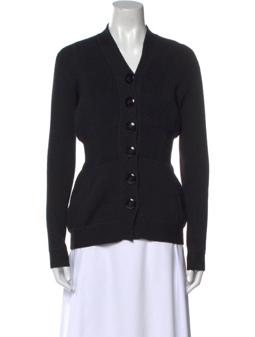 Versace Wool V-Neck Sweater