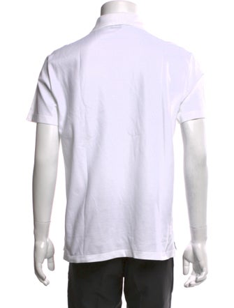 Versace Medusa Insignia Crew Neck Polo Shirt