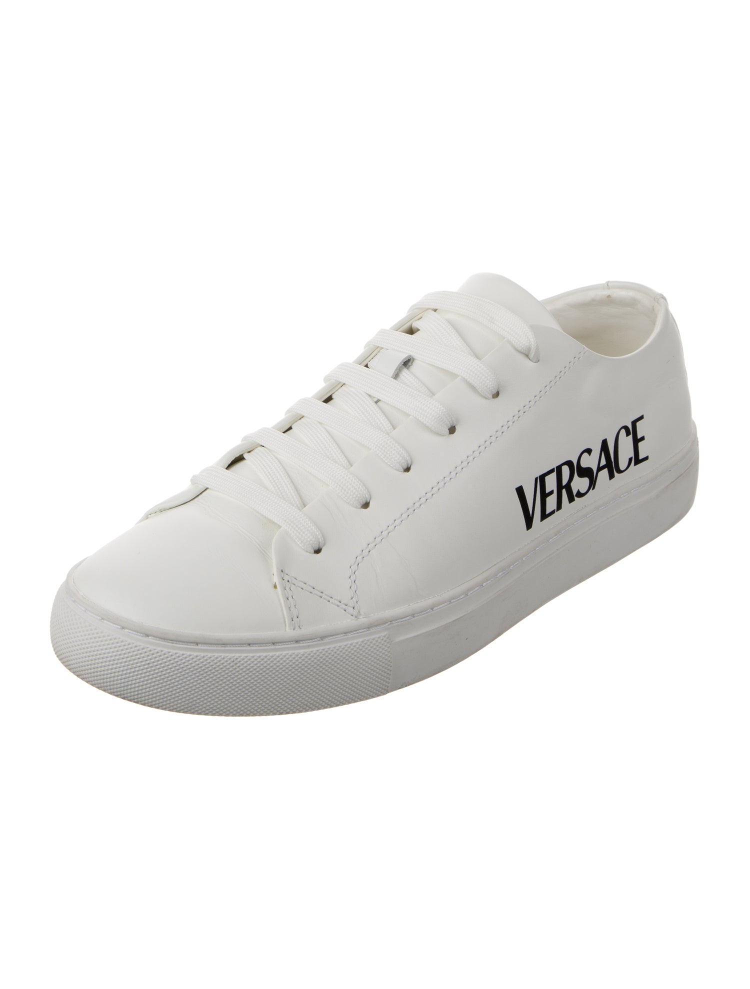 Versace Leather Sneakers