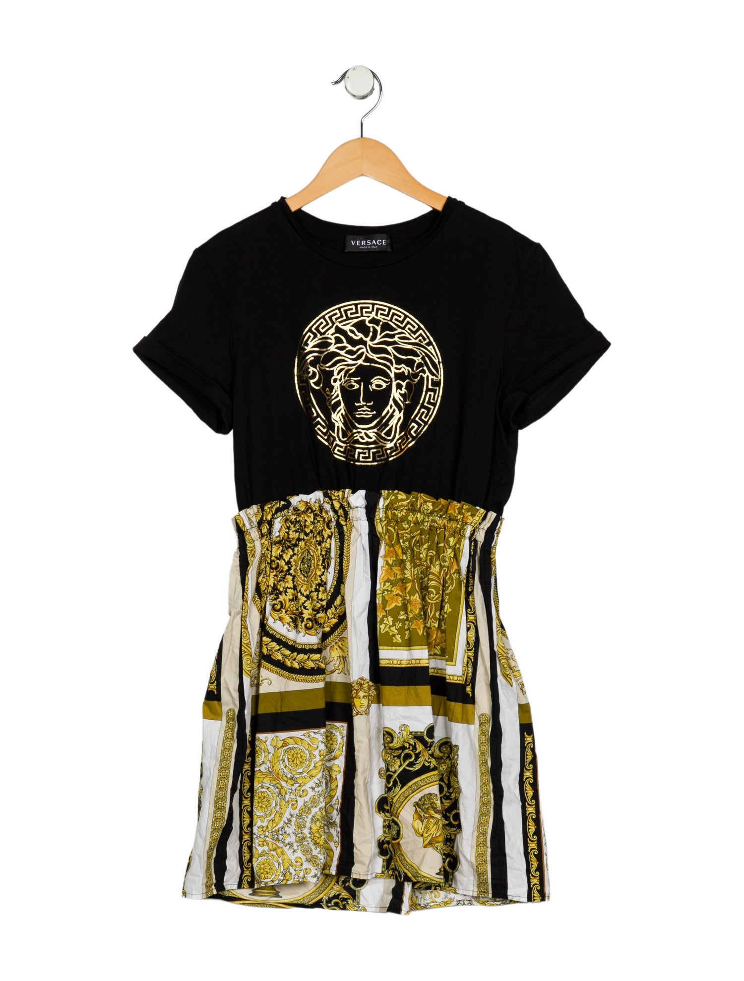 Versace Girls' Short Sleeve Dress