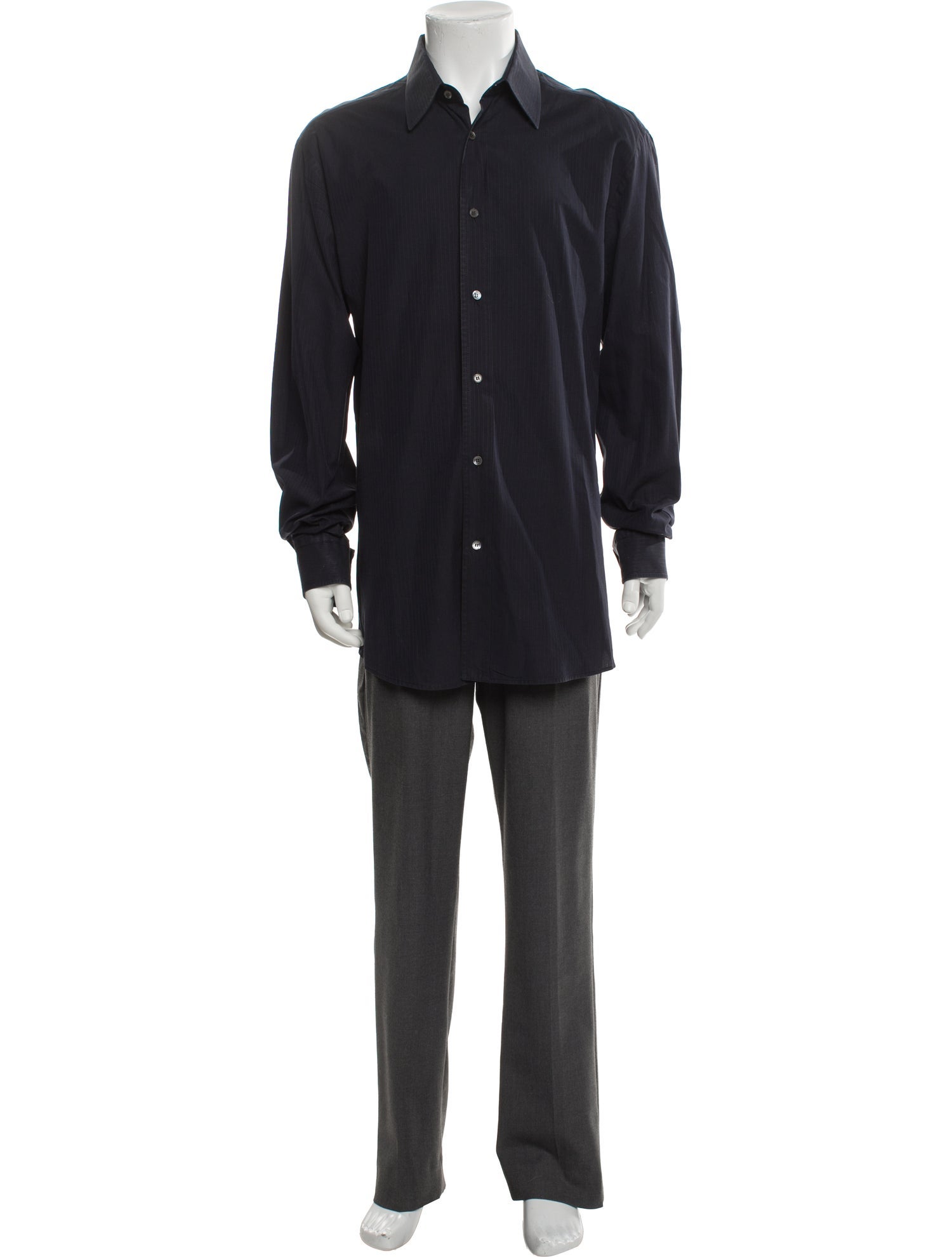 Versace Long Sleeve Dress Shirt