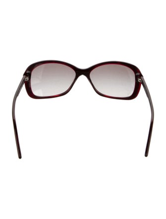 Versace Square Gradient Sunglasses