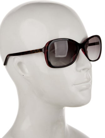 Versace Square Gradient Sunglasses