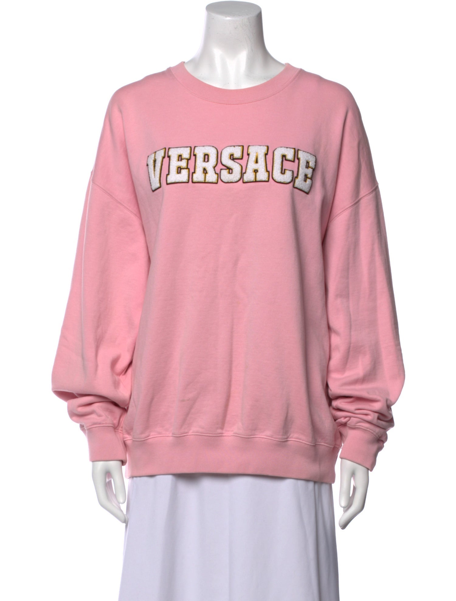Versace Crew Neck Long Sleeve Sweatshirt