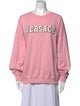 Versace Crew Neck Long Sleeve Sweatshirt