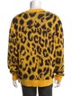 Versace Printed Crew Neck Pullover