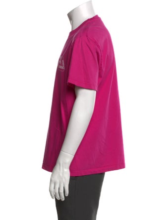 Versace Graphic Print Crew Neck T-Shirt