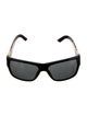 Versace Wayfarer Tinted Sunglasses