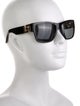 Versace Wayfarer Tinted Sunglasses