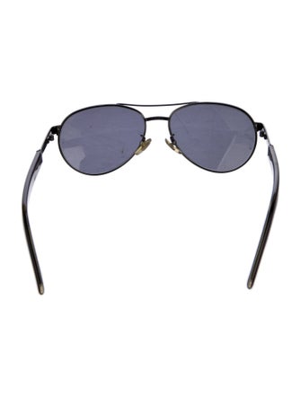 Versace Medusa Insignia Aviator Sunglasses