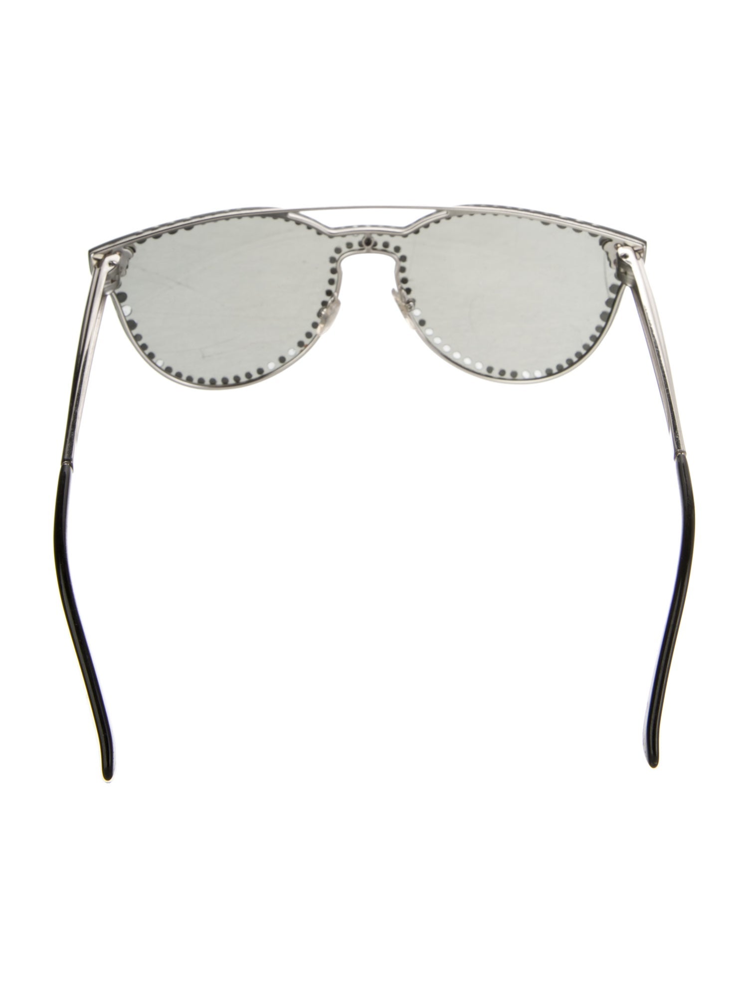 Versace Cat-Eye Mirrored Sunglasses