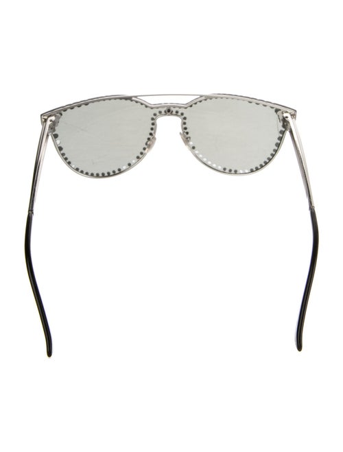 Versace Cat-Eye Mirrored Sunglasses