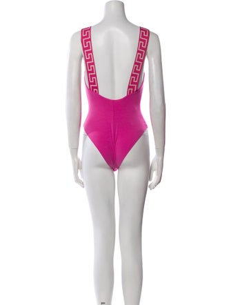 Versace Graphic Print One-Piece