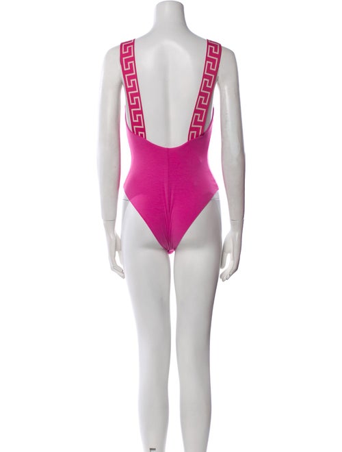 Versace Graphic Print One-Piece