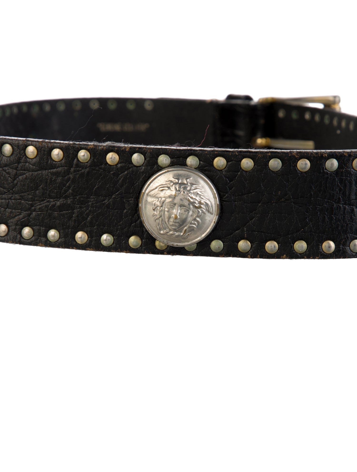 Versace Leather Waist Belt