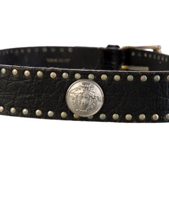 Versace Leather Waist Belt