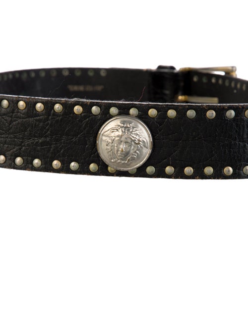 Versace Leather Waist Belt