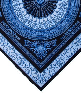 Versace Silk Printed Scarf
