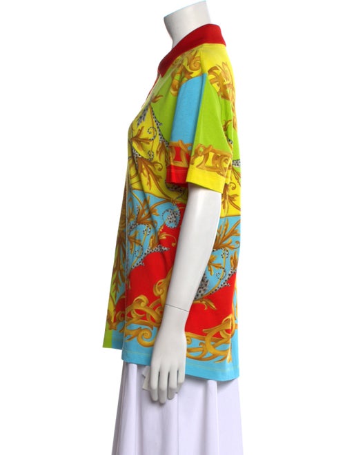 Versace Floral Print Sweater