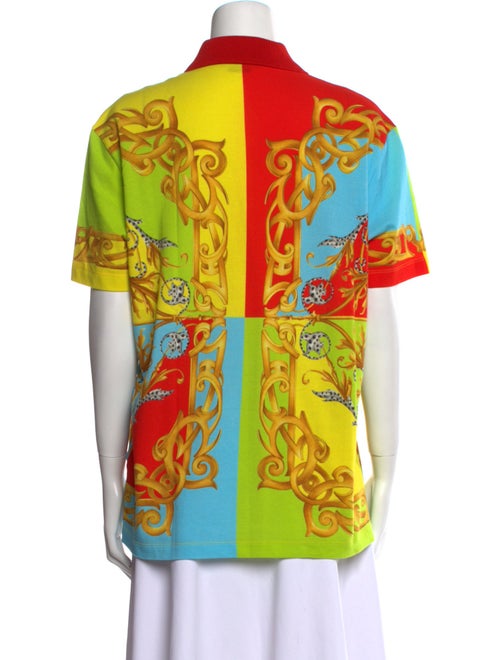 Versace Floral Print Sweater