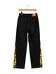 Versace Mid-Rise Wide Leg Jeans