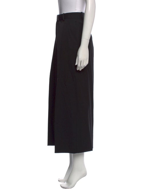 Versace Virgin Wool Wide Leg Pants