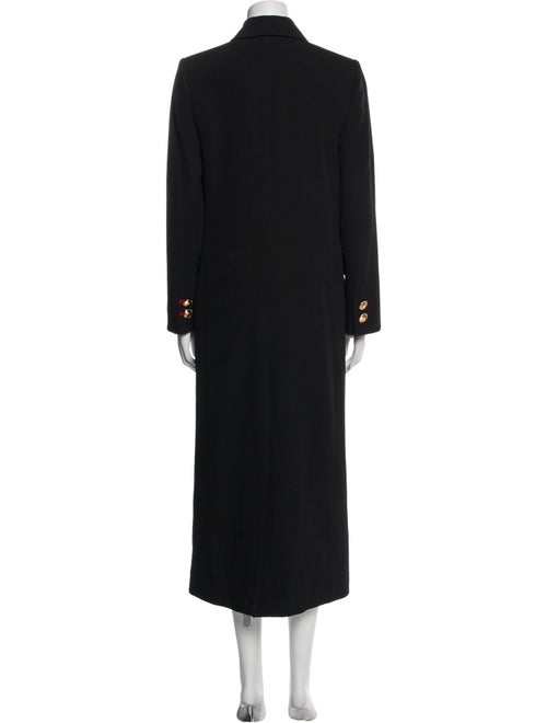 Versace Wool Peacoat