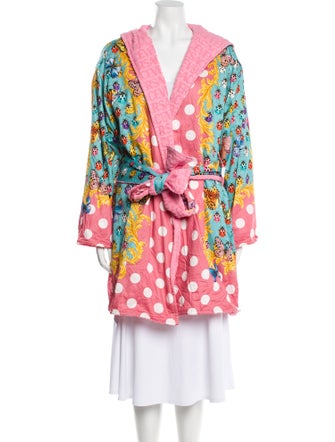 Versace Printed Robe