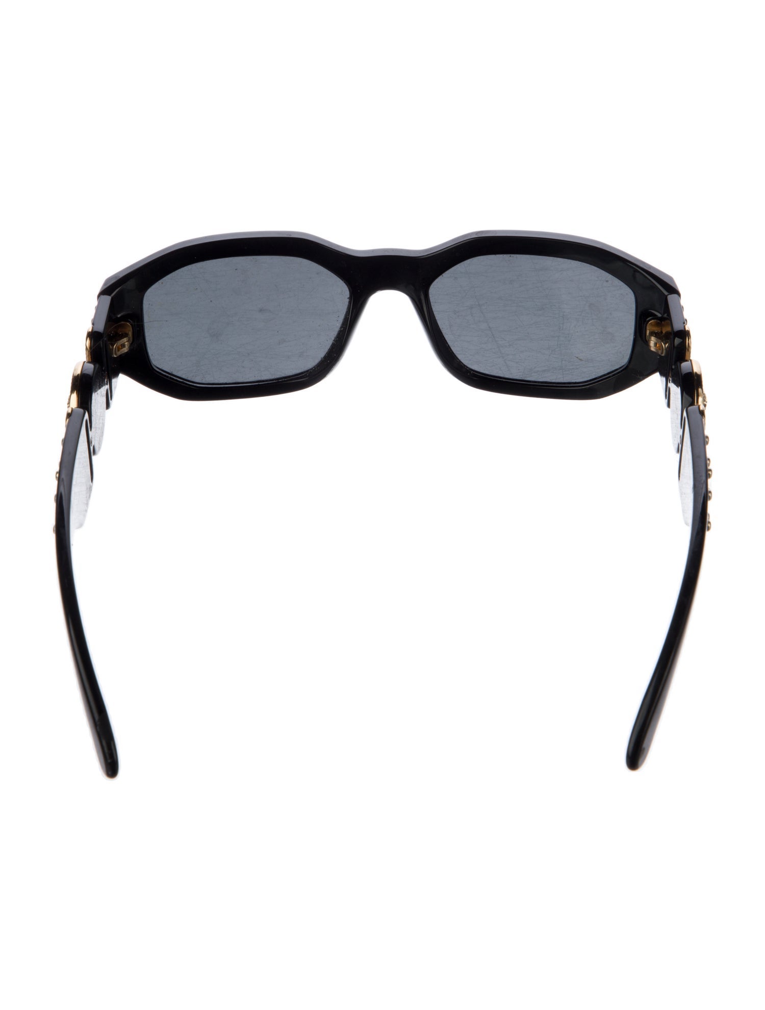 Versace Medusa Insignia Wayfarer Sunglasses