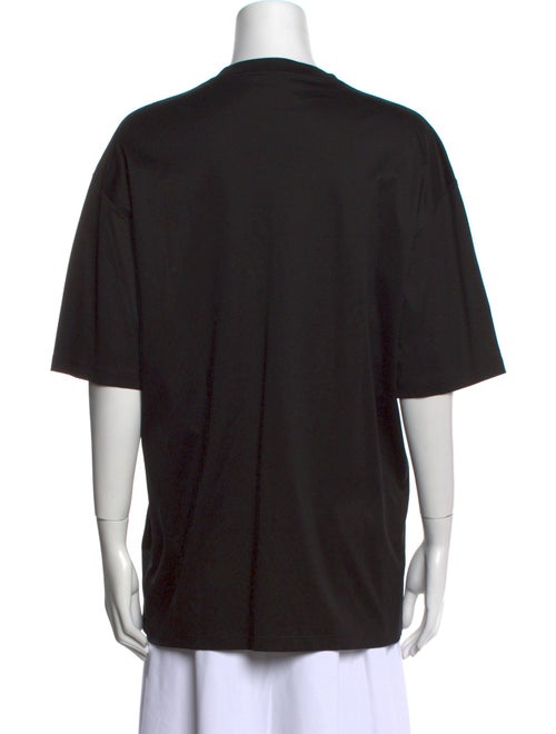 Versace Patterned Crew Neck T-Shirt