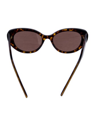 Versace Cat-Eye Tinted Sunglasses
