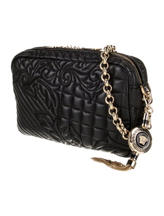 Versace Leather Shoulder Bag