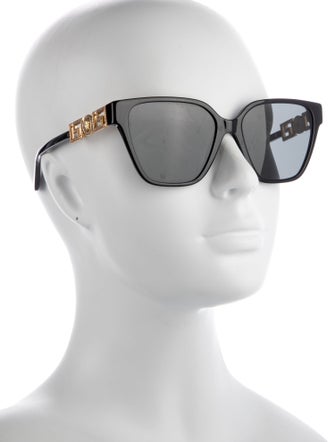 Versace Wayfarer Tinted Sunglasses