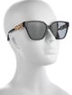 Versace Wayfarer Tinted Sunglasses