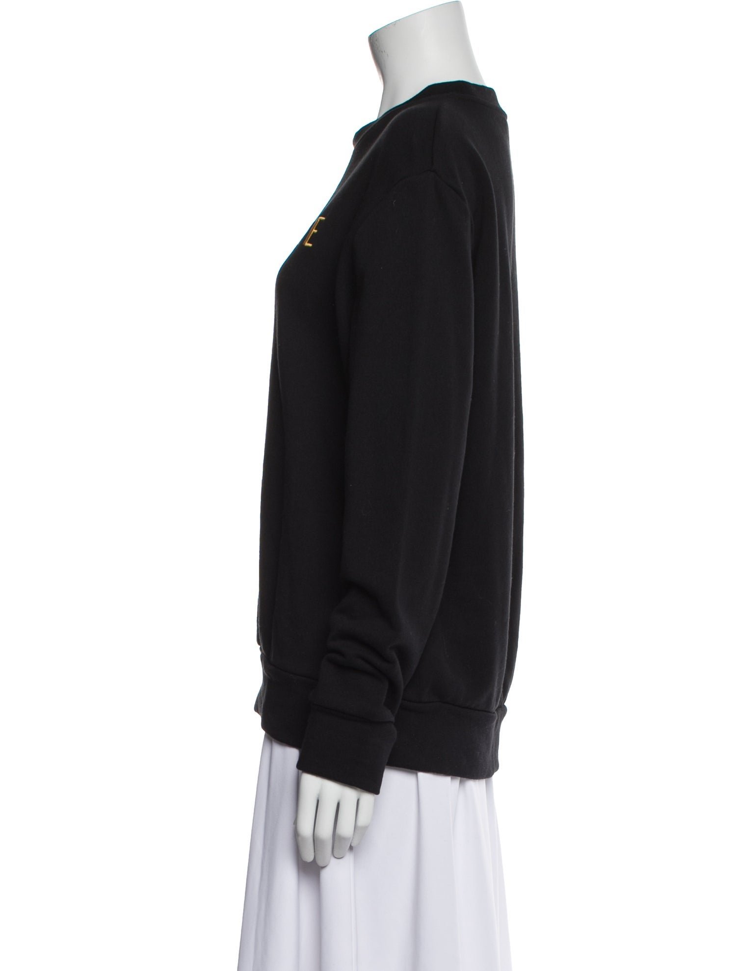 Versace Graphic Print Crew Neck Sweatshirt