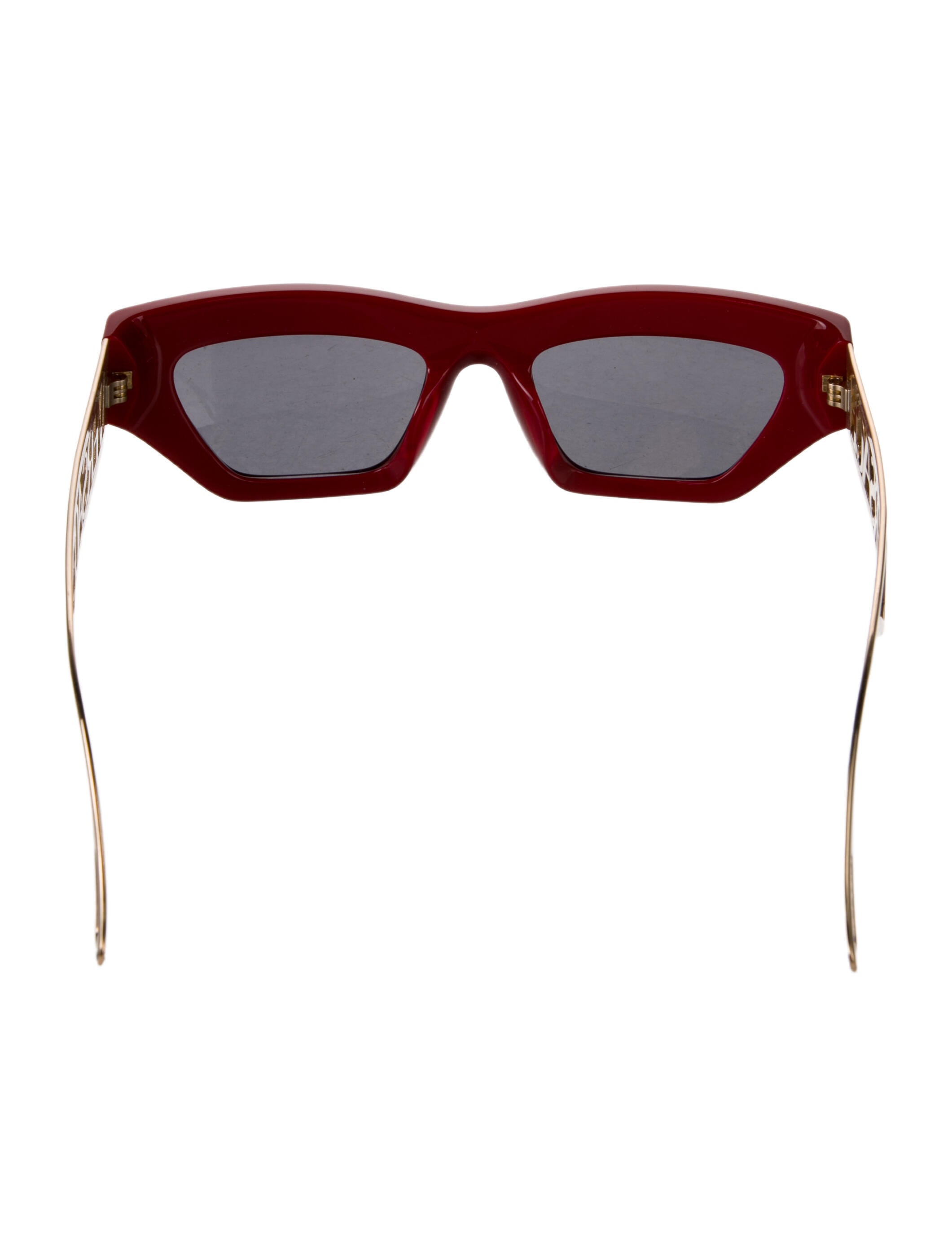 Versace Cat-Eye Tinted Sunglasses