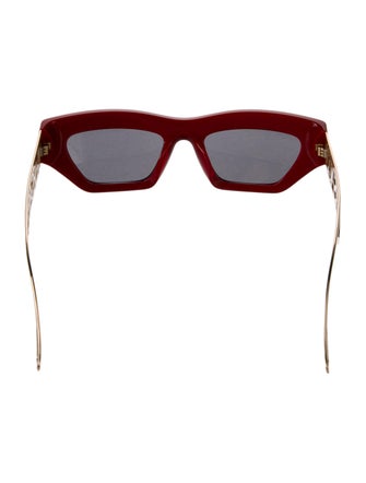 Versace Cat-Eye Tinted Sunglasses