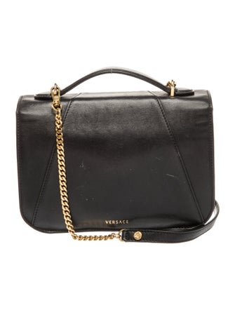 Versace Leather Shoulder Bag