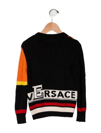 Versace Allover Print Sweater