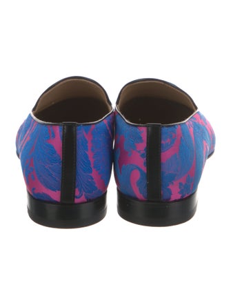 Versace Printed Loafers