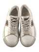 Versace Leather Colorblock Pattern Sneakers