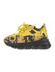 Versace Leather Printed Sneakers