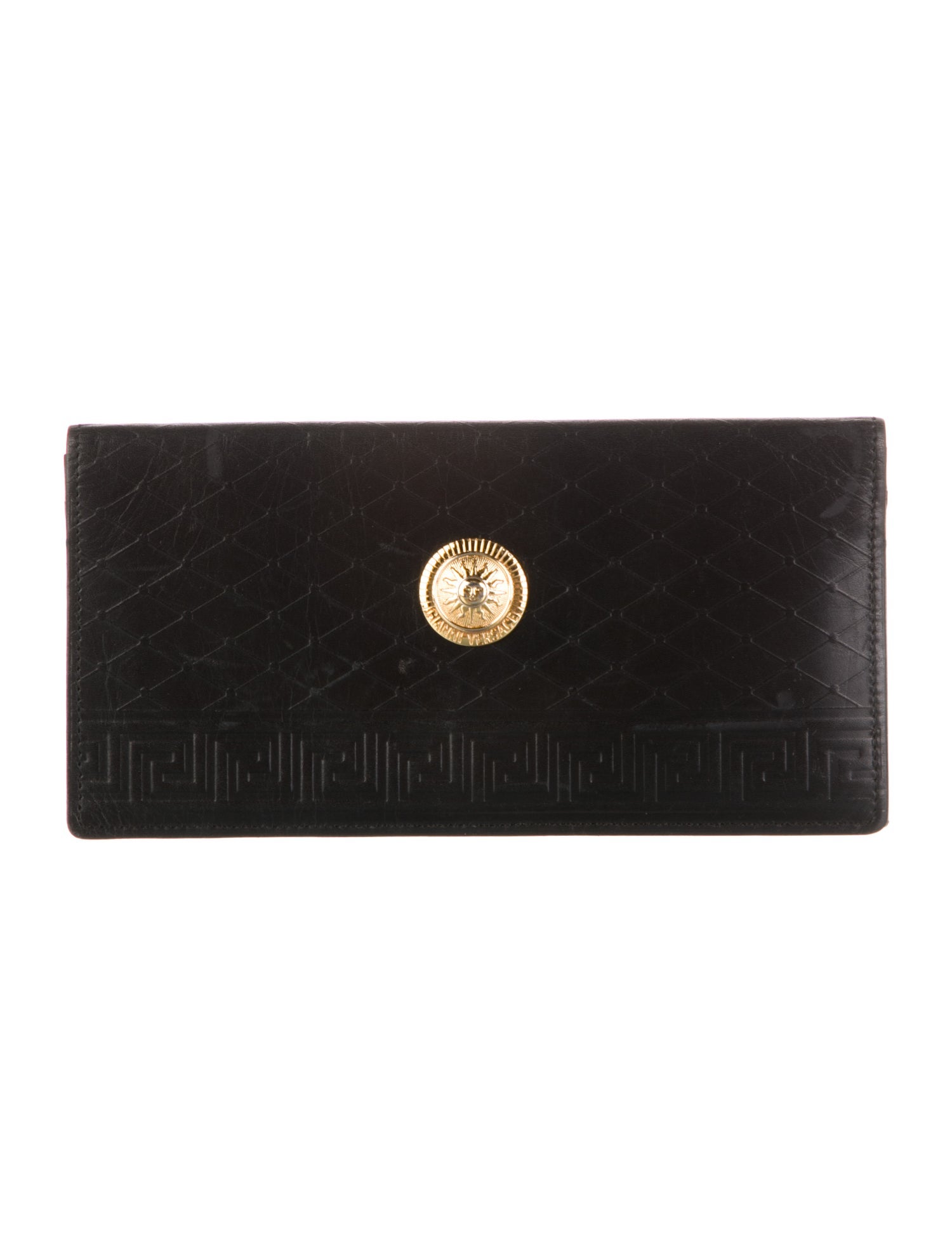Versace Leather Bifold Wallet