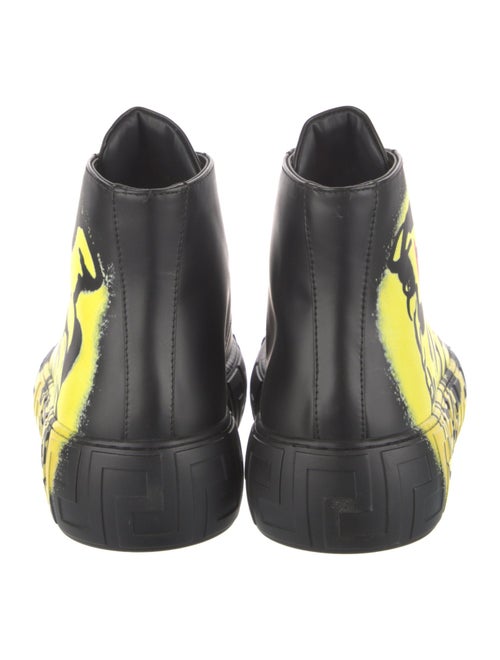 Versace Greca Medusa Smile High Top Sneakers