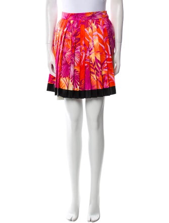 Versace Printed Mini Skirt