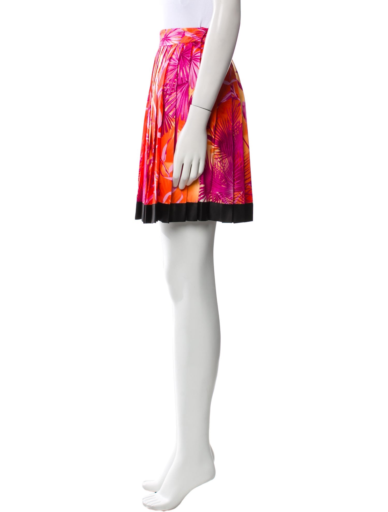 Versace Printed Mini Skirt