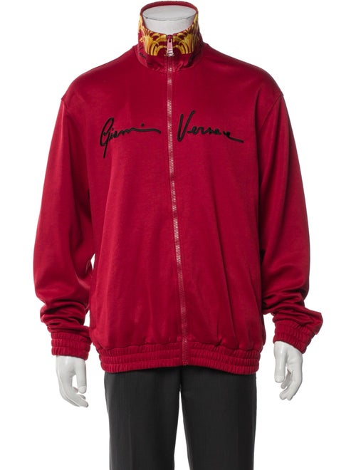 Versace Graphic Print Windbreaker